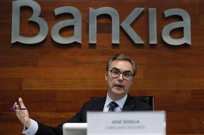 José Sevilla, consejero delegado de Bankia.