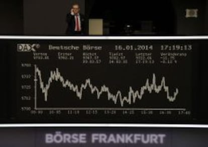 Imagen de la Bolsa de Francfort. 