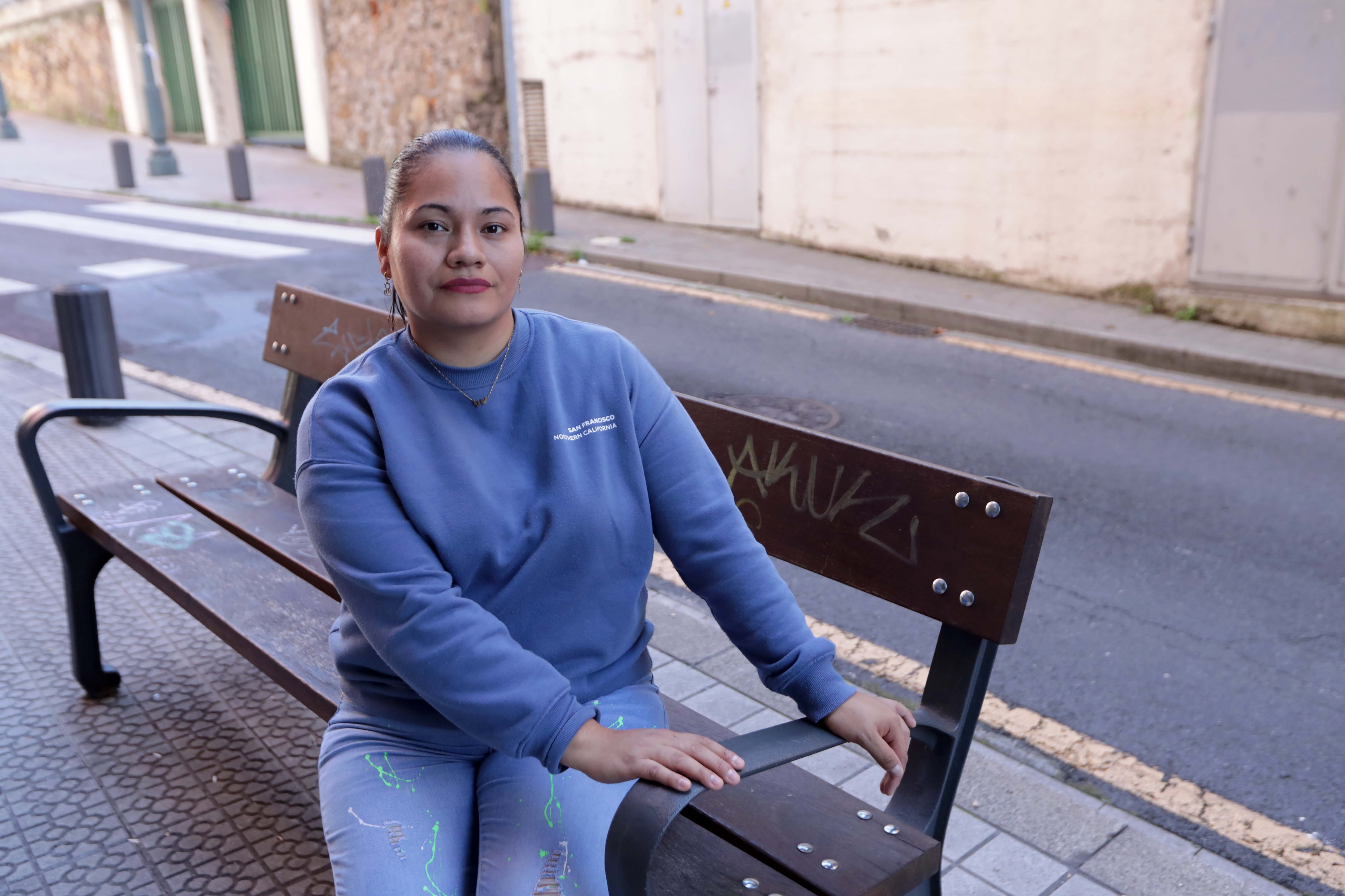 Azucena, empleada interna en Bilbao.