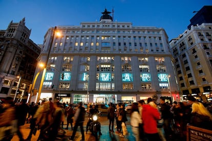Tienda de Primark en la Gran Vía de Madrid.