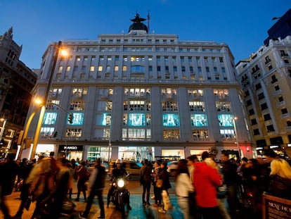 Tienda de Primark en la Gran Vía de Madrid.