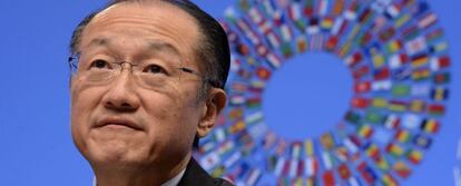 En la imagen, el presidente del Banco Mundial, Jim Yong Kim.