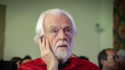 David Harvey, profesor de Geografía de la Universidad de la Ciudad de Nueva York, en el Foro de 'Vivienda Justa y Prosperidad Compartida'.