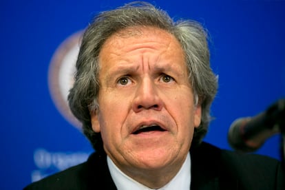 El secretario general de la OEA, Luis Almagro