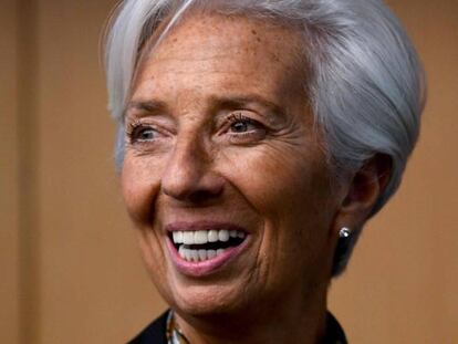 Christine Lagarde, directora gerente del FMI