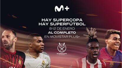 supercopa de España Movistar Plus+: se enfrentan cuatro equipos por el trofeo del año.