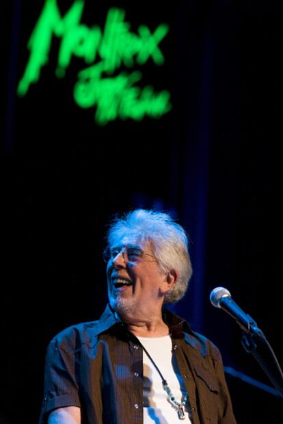 John Mayall, en el festival suizo de <b>jazz</b> de Montreux.