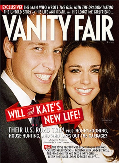 Los duques de Cambridge posan sonrientes para el número de julio de 'Vanity Fair' en EE UU.