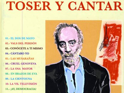 Portada del nuevo disco-libro de Javier Krahe.