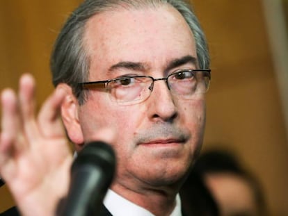 O deputado afastado Eduardo Cunha.