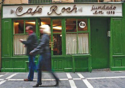 El frito de pimientos del pamplonica café Roch merece que se haga una parada