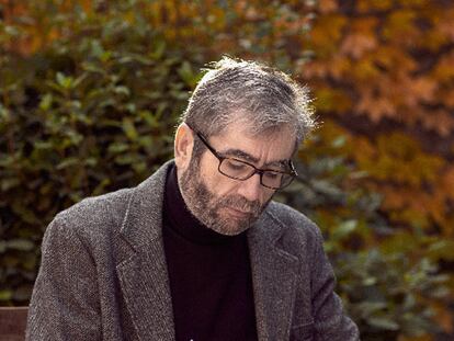 Antonio Muñoz Molina, en su casa de Madrid a finales del pasado año.