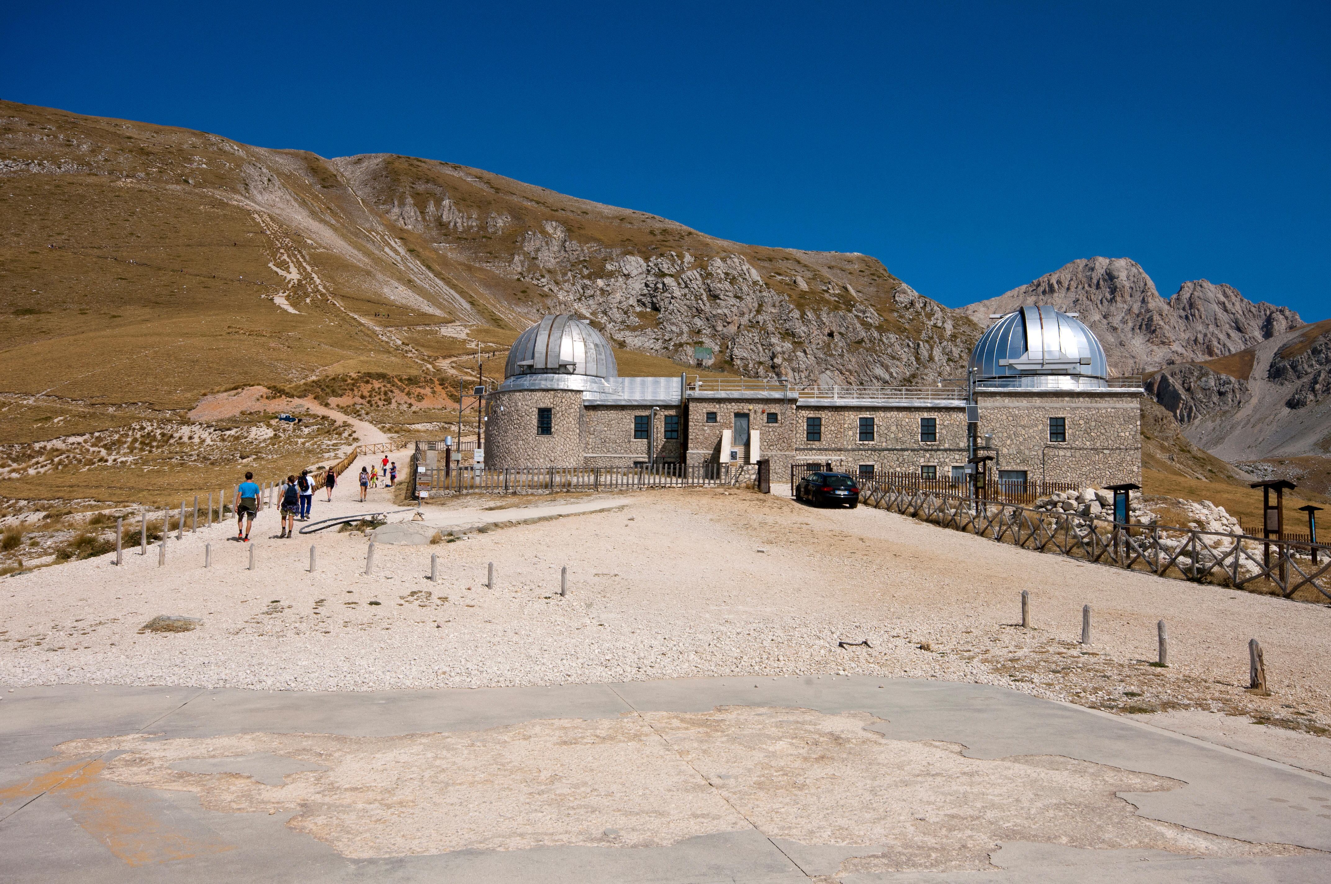 La Stazione Osservativa, en el parque nacional del Gran Sasso, un macizo de la cordillera de los Apeninos.