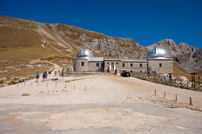 La Stazione Osservativa, en el parque nacional del Gran Sasso, un macizo de la cordillera de los Apeninos.