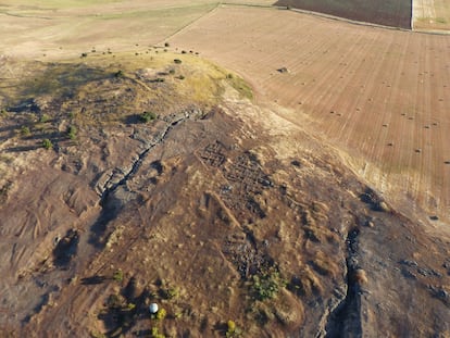 Mina de la Loba, de donde los habitantes de Melaria extraían cobre y plomo.