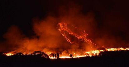 A erupção do Pacaya atrai os turistas.