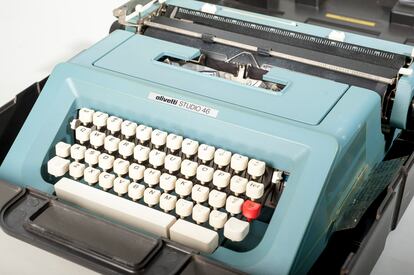 Máquina de escribir de la escritora Octavia Butler, cedida por el Anacostia Community Museum (Smithsonian Institution).