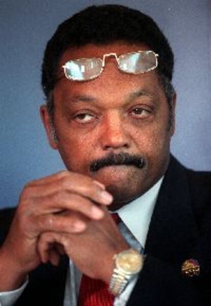 El reverendo Jesse Jackson.