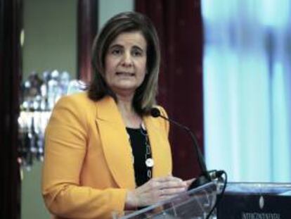 La ministra de Empleo y Seguridad Social, Fátima Báñez. EFE/Archivo