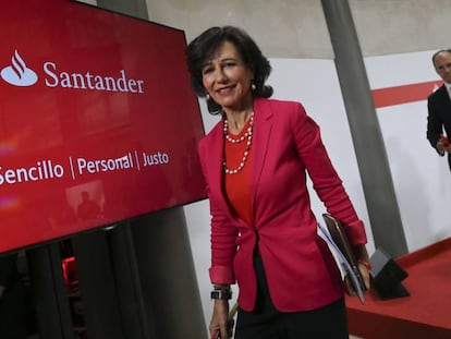 La presidenta del Santander, Ana Patricia Bot&iacute;n.