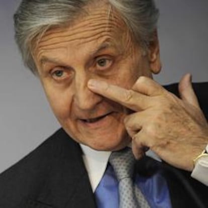 El gobernador del BCE, Jean Claude Trichet.