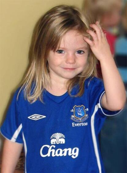 La pequeña Madeleine McCann desapareció el 3 de mayo del año pasado.