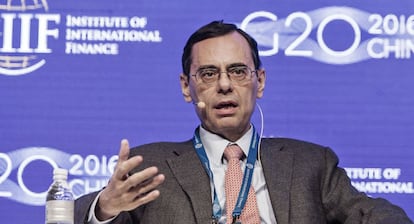 Jaime Caruana, presidente del Banco de Pagos.