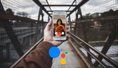 Llamadas vídeo WhatsApp con el asistente de Google.