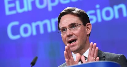 Jyrki Katainen, vicepresidente de la Comisi&oacute;n Europea, explica la postura europea ante la guerra comercial. 