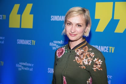 Filmmaker Halyna Hutchins en el festival Sundance en 2018, en Park City (Utah).