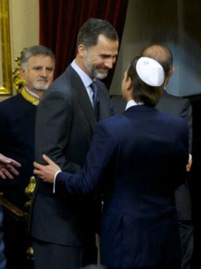 El rey Felipe VI en el Senado.