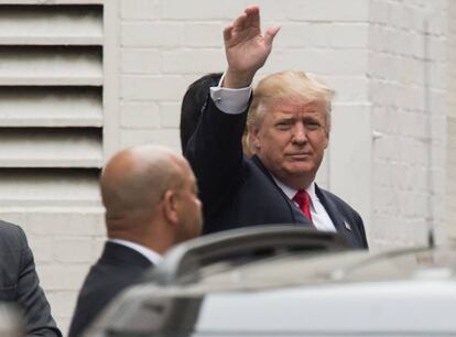 Donald Trump, en Washington el pasado día 12.