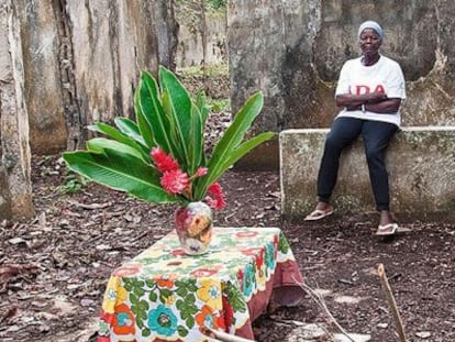 Ana Felicia Velásquez dignificó su casa abandonada durante la conmemoración del décimo aniversario del desplazamiento de Mampuján, Bolívar.