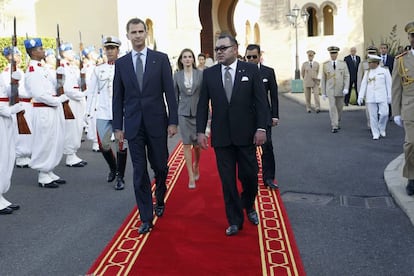 Visita oficial de los Reyes a Marruecos en julio de 2014.