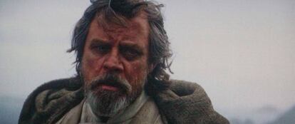 Mark Hamill como Luke Skywalker em 'Star Wars'.