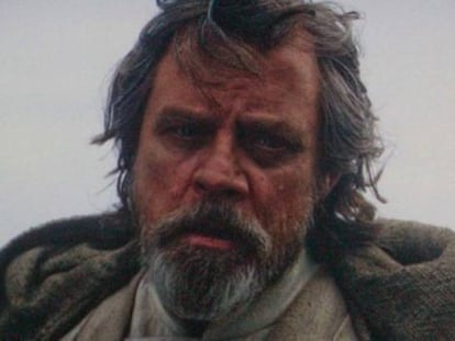 Los 30 segundos de Mark Hamill como Luke Skywalker en 'Star Wars: El despertar de la fuerza' le salieron muy rentables: entre uno y tres millones de euros.