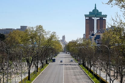 Activitiy in Madrid and elsewhere in Spain is almost at a standstill as a result of strict confinement orders to stop the spread of the coronavirus.