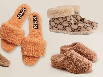 Calientes y muy cómodos: los zapatos forrados de pelo que no querrás quitarte en todo el invierno
