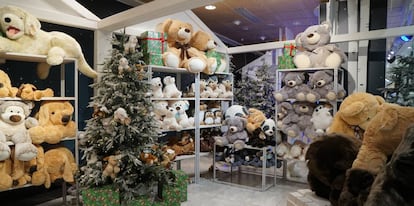 Un espacio dedicado a juguetes en una tienda de El Corte Inglés-