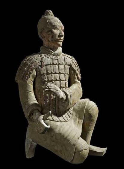 Arquero de terracota (221-206 antes de Cristo).