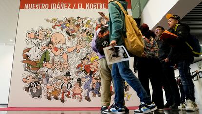 La exposición dedicada al gran Francisco Ibáñez es uno de los platos fuertes de Comic Barcelona.