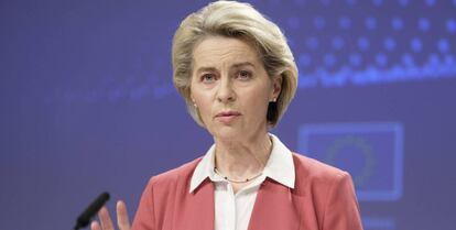 La presidenta de la Comisión Europea, Ursula von der Leyen. 