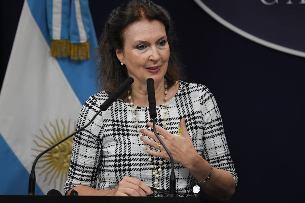 Milei destituye a la canciller Mondino por votar en contra del embargo ...