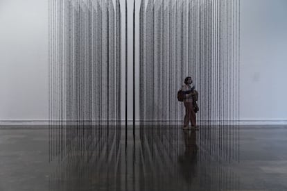 La obra 'Impenetrable', de 2009, que se exhibe en el IVAM.