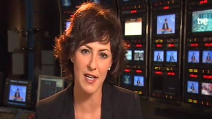 Cristina Ónega, periodista de RTVE.