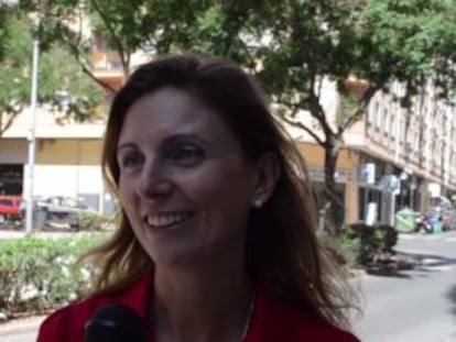 La candidata socialista en Castellón, Amparo Marco.