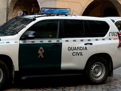 Un vehícula de la Guardia Civil en una imagen de archivo.