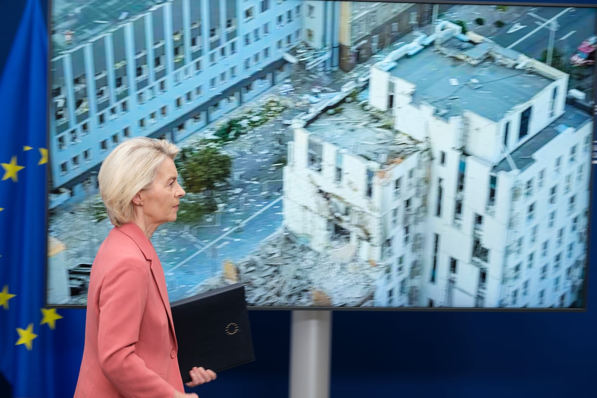Un gran ataque ruso contra Kiev causa al menos 18 muertos y daña la sede de la Unión Europea