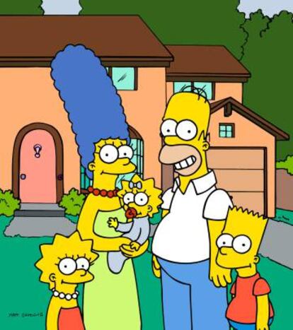 La familia Simpson.