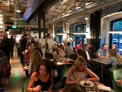 ASPECTO DE LA ZONA DESPEJADA DEL COMEDOR / CAPEL